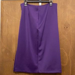 New York and company purple pencil skirt